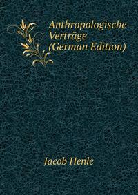 Anthropologische Vertrage (German Edition)