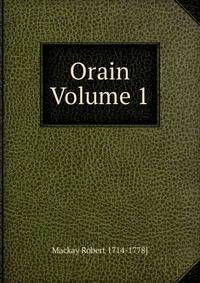 Orain Volume 1