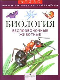 Зоология. Атлас. Беспозвоночные животные.