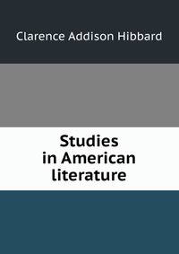 Studies in American literature