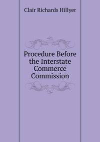 Procedure Before the Interstate Commerce Commission