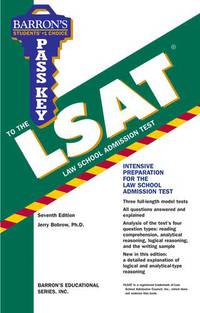 Bobrow Ph.D., Jerry: Pass Key to LSAT 7e