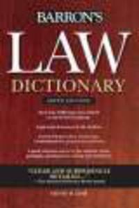 Law Dictionary Trade edition 6ed