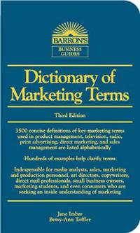 Dictionary of Marketing Terms (Business Dictionaries)