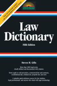 Law Dictionary (Trade Edition)
