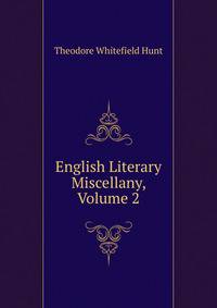 English Literary Miscellany, Volume 2