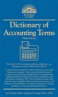 Dictionary of Accounting Terms