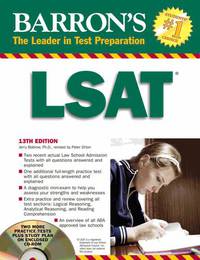 Barron's LSAT with CD-ROM.: Law School Admission Test
