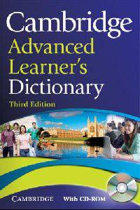 Cambridge Advanced Learner's Dictionary (3rd Edition) Hardback with CD-ROM