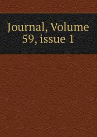 Journal, Volume 59, issue 1