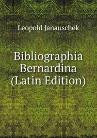 Bibliographia Bernardina (Latin Edition)