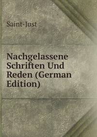 Nachgelassene Schriften Und Reden (German Edition)