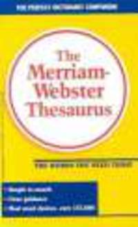 The Merriam Webster Thesaurus