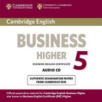 Cambridge English Business 5 Higher Audio Cd