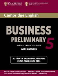 Cambridge English Business 5. Preliminary Student's Book with Answers