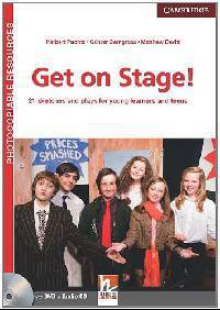 Get on Stage! Teacher's Book with DVD and Audio CD: 21 Sketches and Plays for Young Learners and Teens