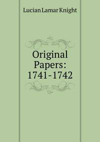 Original Papers: 1741-1742