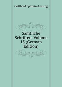Samtliche Schriften, Volume 15 (German Edition)