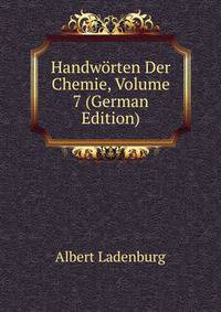 Handworten Der Chemie, Volume 7 (German Edition)