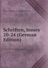 Schriften, Issues 20-24 (German Edition)