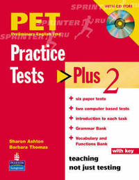 PET Practice Tests Plus 2 Student's Book with Answer Key and Audio CD Pack