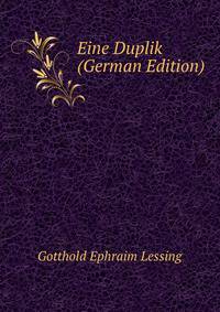 Eine Duplik (German Edition)