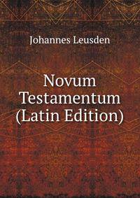 Novum Testamentum (Latin Edition)