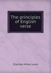 The principles of English verse