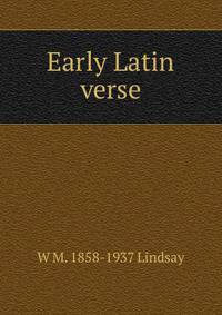 Early Latin verse