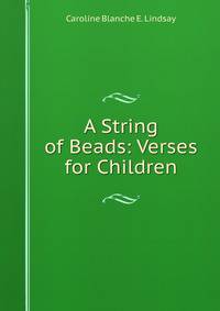 A String of Beads: Verses for Children