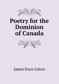 Poetry for the Dominion of Canada