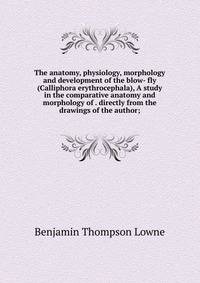 The anatomy, physiology, morphology and development of the blow- fly (Calliphora erythrocephala), A study in the comparative anatomy and morphology of . directly from the drawings of the author;