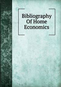 Bibliography Of Home Economics