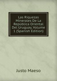 Las Riquezas Minerales De La Republica Oriental Del Uruguay, Volume 1 (Spanish Edition)