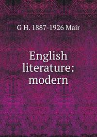 English literature: modern