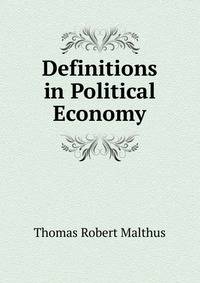 Definitions in Political Economy