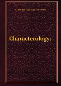 Characterology;