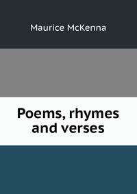 Poems, rhymes and verses