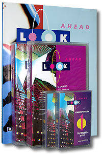 Look Ahead. Видеокурс английского языка Уроки 1-15 Одна иллюстрированная книга. Две видеокассеты. Две аудиокассеты (Новое оформление).