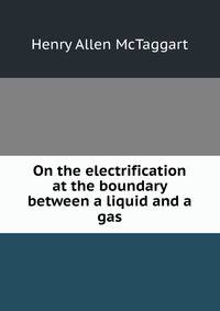 On the electrification at the boundary between a liquid and a gas