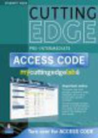 New Cutting Edge Pre-Int CB/CDRom/MyLabAcCa P