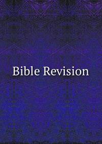 Bible Revision