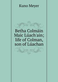 Betha Colm?in Maic L?ach'ain; life of Colman, son of L?achan