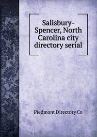Salisbury-Spencer, North Carolina city directory serial