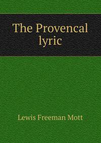 The Provencal lyric
