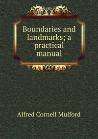 Boundaries and landmarks; a practical manual