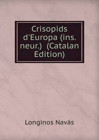 Crisopids d'Europa (ins. neur.) (Catalan Edition)