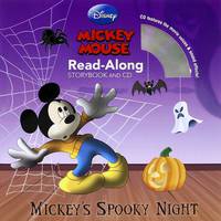 Mickey's Spooky Night Read-Along Storybook and CD