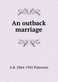 An outback marriage
