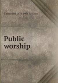Public worship
